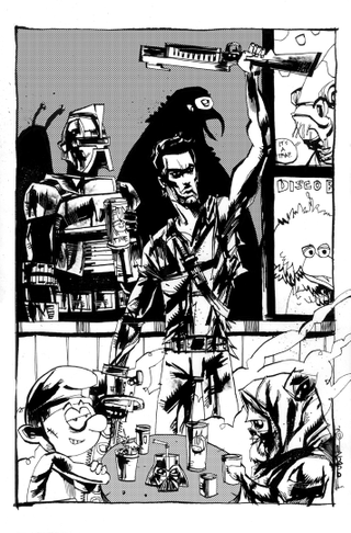Illustration for article titled Batman, Master Chief, and Optimus Prime walk into a bar in the ultimate scifi crossover